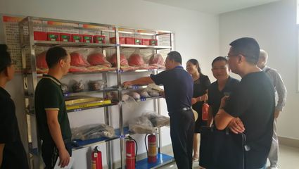 李宏清副局長帶隊深入一線，督導檢查畜牧漁業行業安全生產及消防安全工作